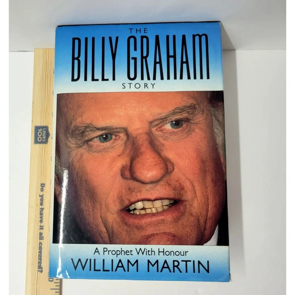 The Billy‎ Graham Story Biography Book William Martin Hardcover Hutchinson